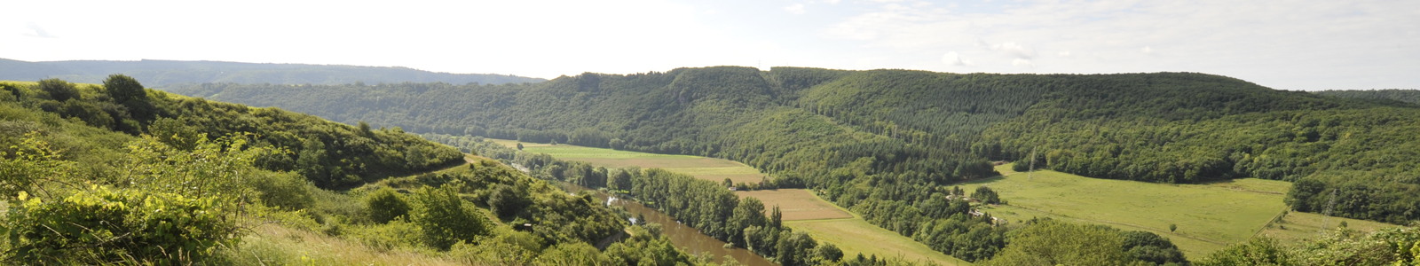 Landschaft mit Fluss ©DLR